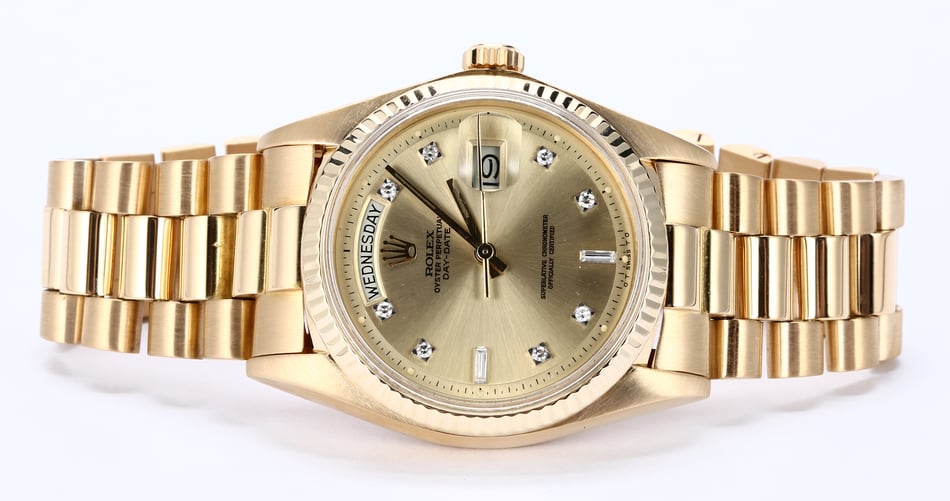 Vintage Rolex President 1803 Diamond Dial