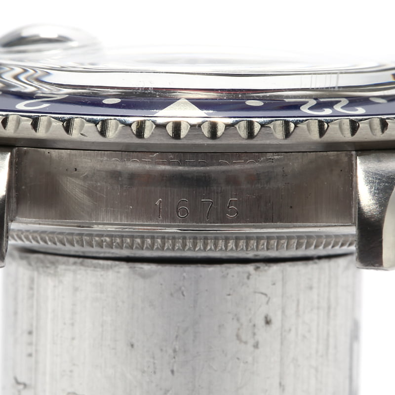 Vintage 1978 Rolex GMT-Master 1675 Mark IV Dial
