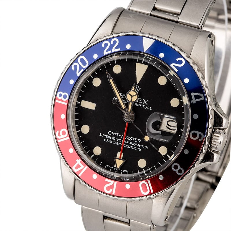 Vintage 1978 Rolex GMT-Master 1675 Mark IV Dial