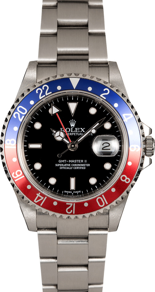 Buy Used Rolex GMT-Master II 16710T | Bob's Watches - Sku: 144898 x-1