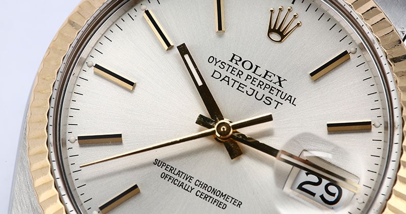 Pre-Owned Rolex Datejust 16013 Fluted Bezel