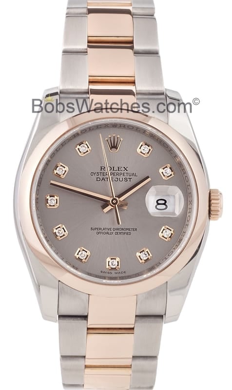 pre owned rose gold rolex