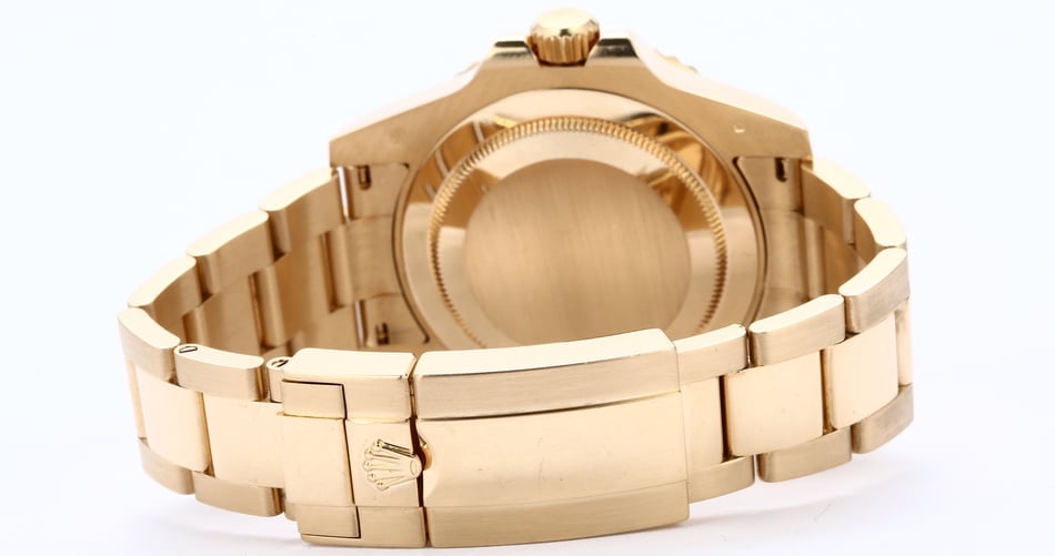 Rolex GMT Master II Yellow Gold 116718