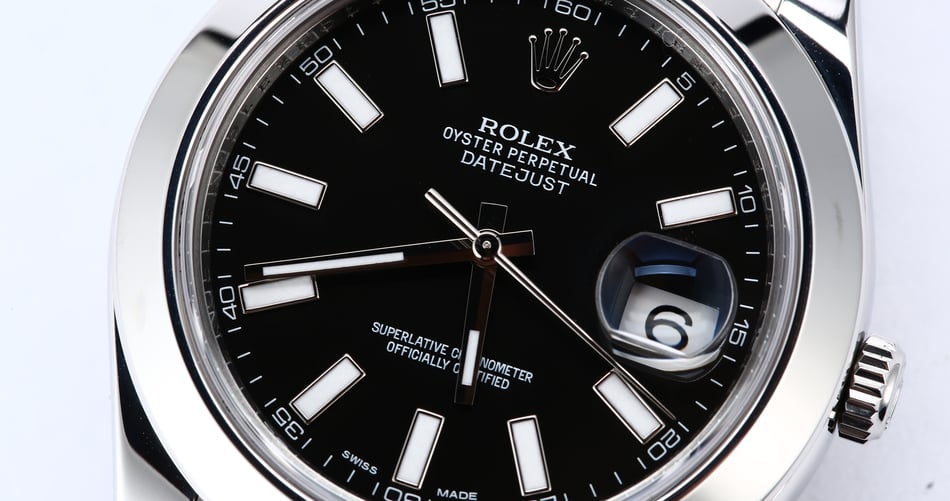 Rolex Datejust 116300 Black Luminescent Dial