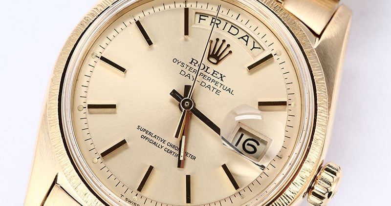 Rolex President 1807 Pie Pan Dial