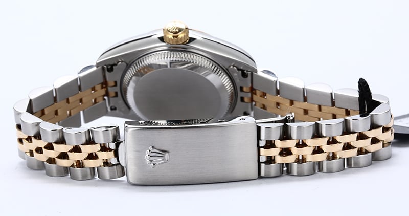 Rolex Ladies Datejust 79173 Silver Tapestry Dial