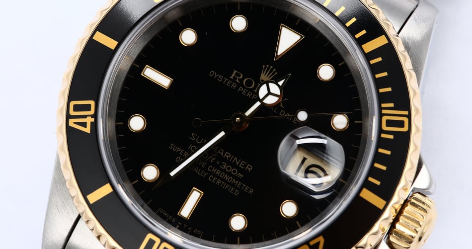 Rolex Submariner 16613 Two Tone Oyster Band