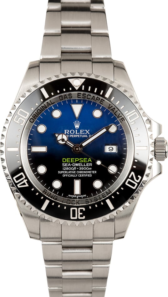 Used Rolex Sea-Dweller Deepsea 116660B 'James Cameron' D-Blue Dial