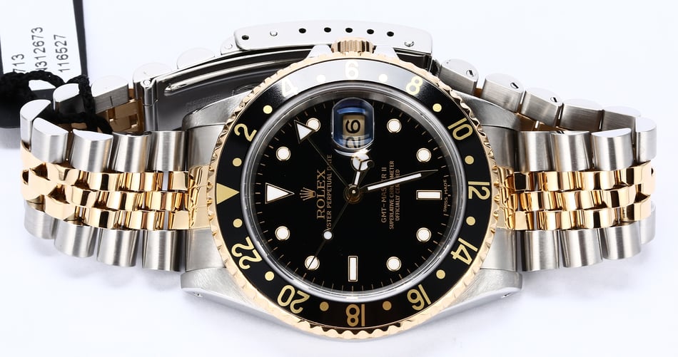 Rolex GMT-Master II Ref. 16713 Black Dial