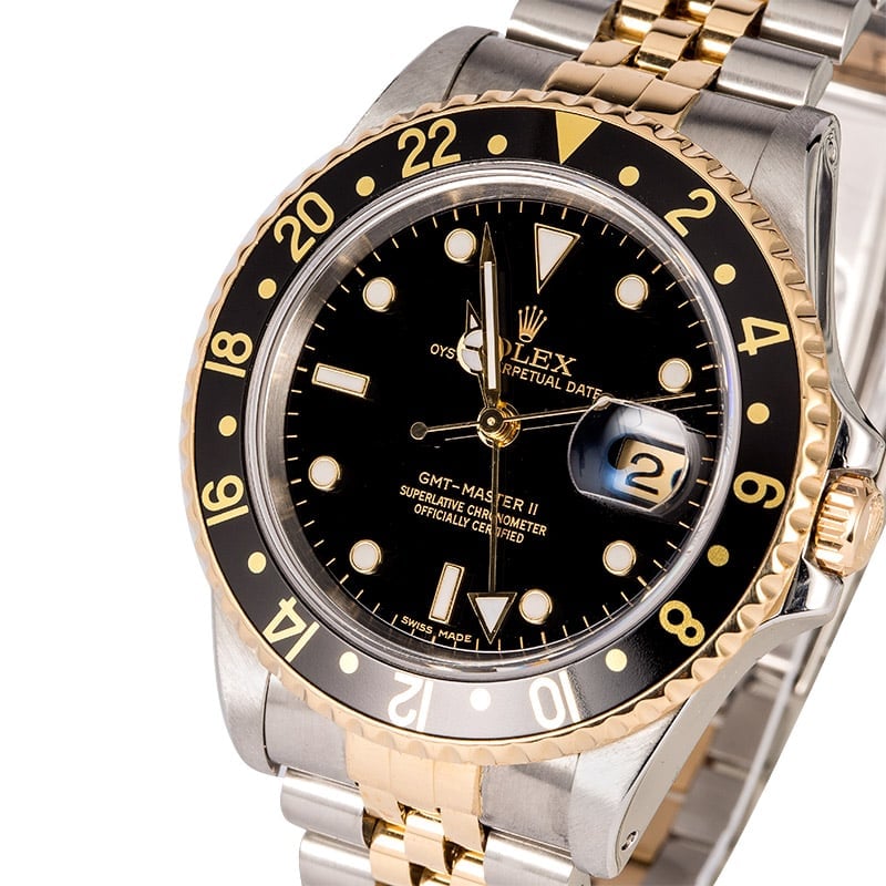 Rolex GMT-Master II Ref. 16713 Black Dial