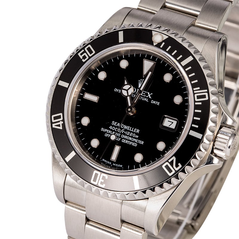 Men's Rolex Sea-Dweller 16600 Diving Watch