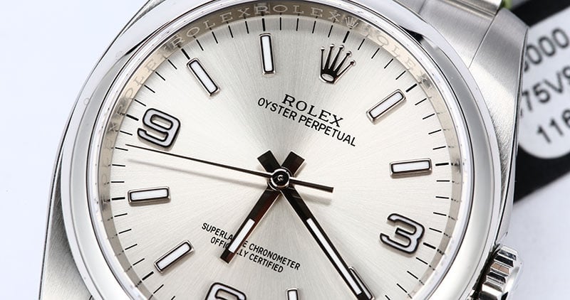 Unworn Rolex Oyster Perpetual 116000