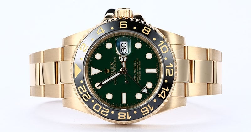 Rolex GMT-Master II Ref. 116718 Green Dial