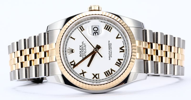 Rolex Datejust 116233 Two Tone Jubilee Bracelet