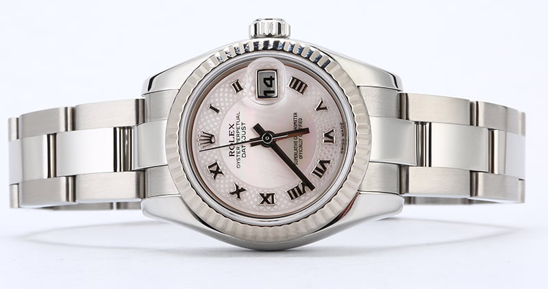 Rolex Ladies Datejust 179174 MOP Dial Steel Oyster
