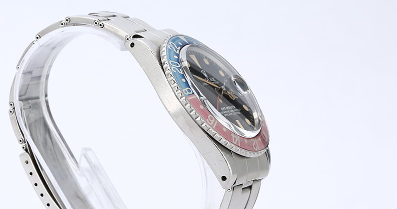 Vintage 1979 Rolex GMT-Master 1675 Pepsi Bezel