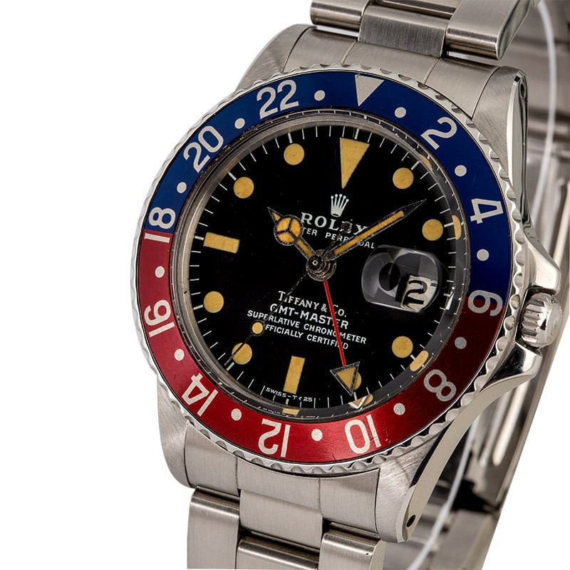 Vintage 1978 Rolex GMT-Master 1675 with Tiffany & Co Dial