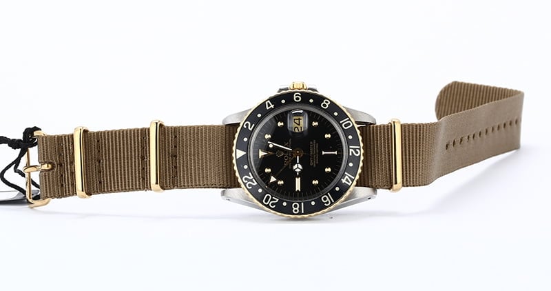 Vintage 1978 Rolex GMT-Master 1675 Black Nipple Dial