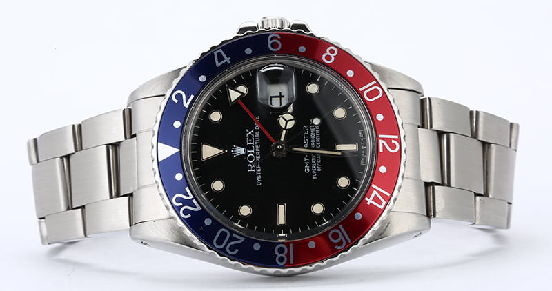 Certified Rolex GMT-Master 16750 Pepsi