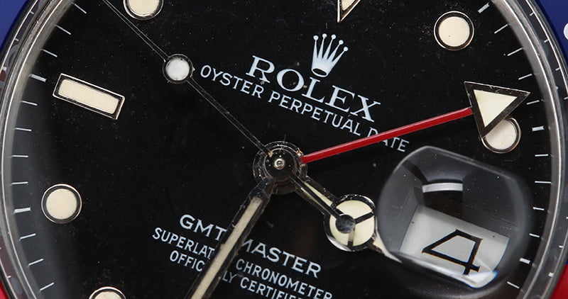 Certified Rolex GMT-Master 16750 Pepsi
