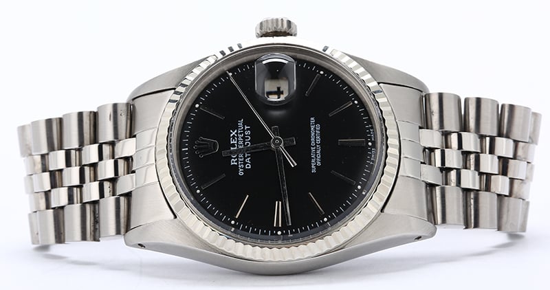 Rolex Datejust 1601 Black Dial TT