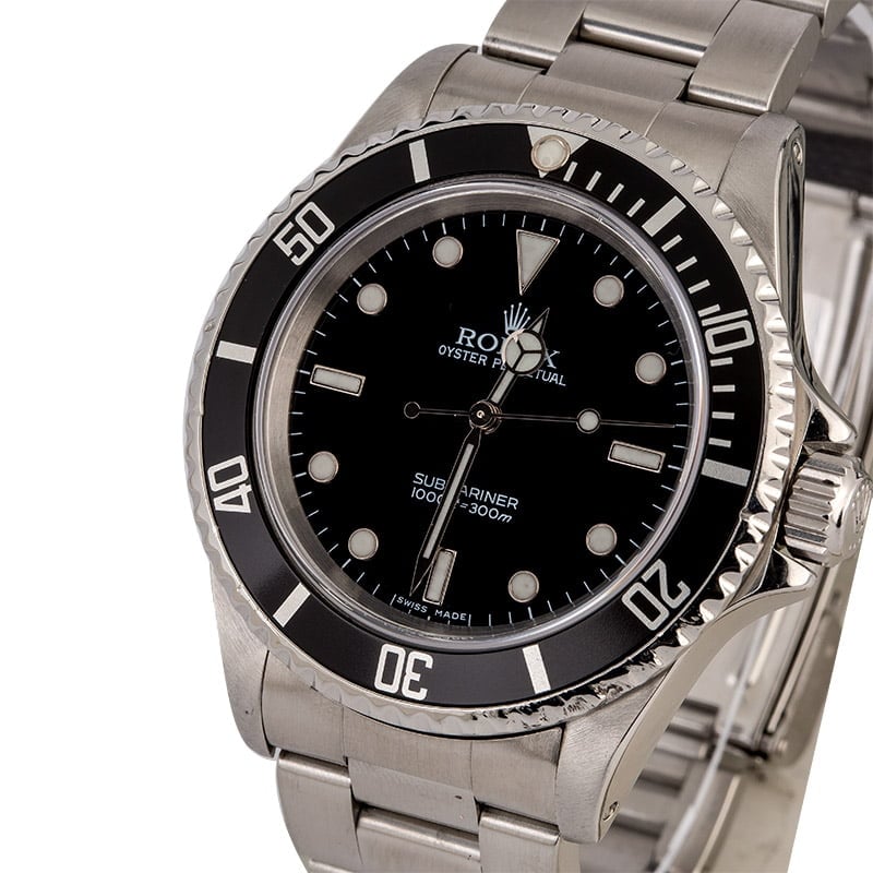 PreOwned Rolex Submariner 14060 Men's Watch
