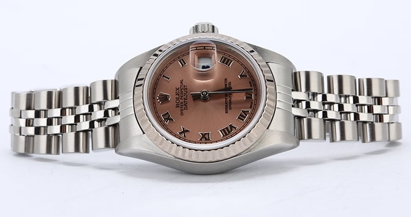 Rolex Lady Datejust 79174 Salmon Roman Dial