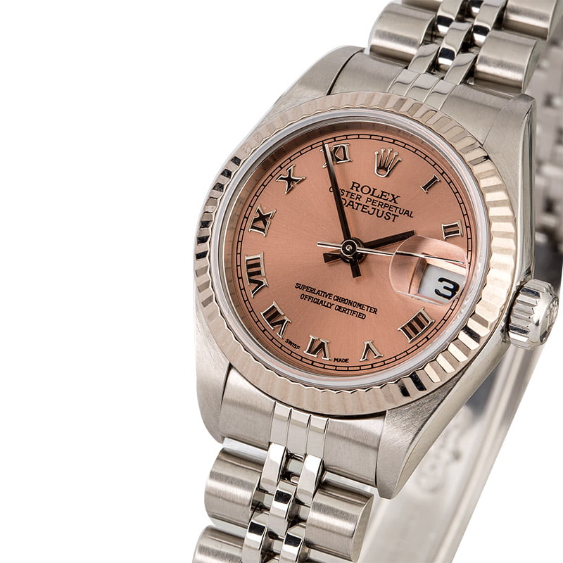 Rolex Lady Datejust 79174 Salmon Roman Dial