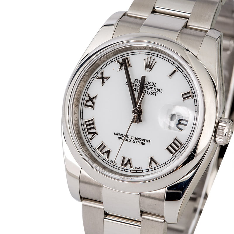 Rolex Datejust 116200 Steel Oyster Band