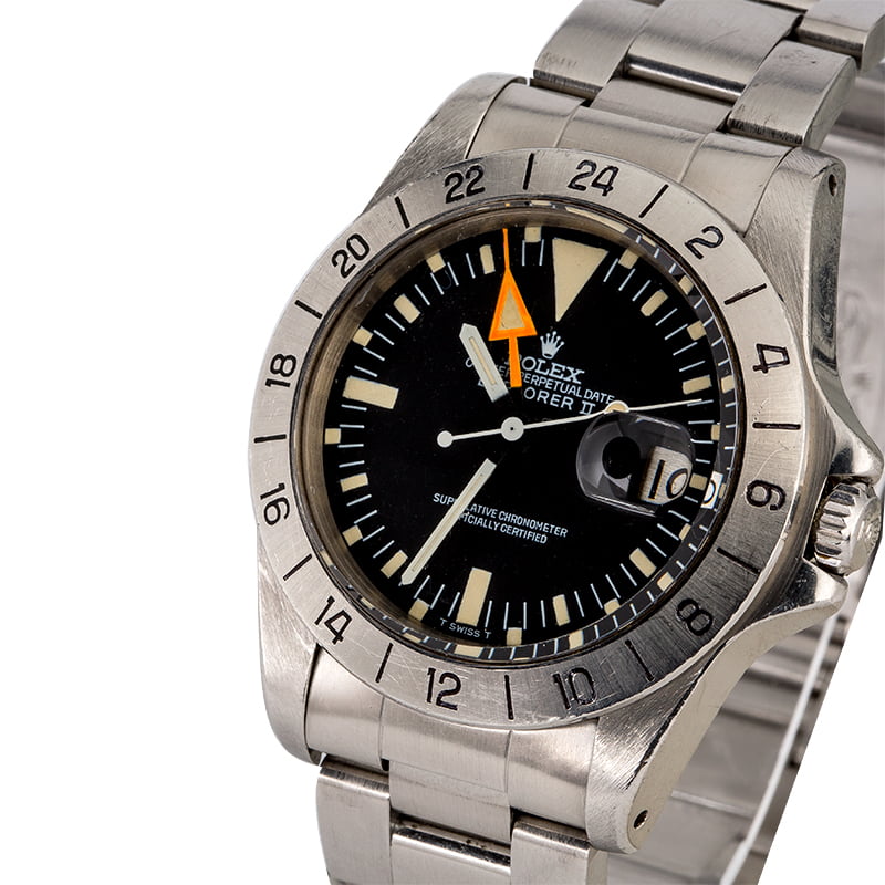 Vintage 1978 Rolex Explorer II Ref 1655 Steve McQueen