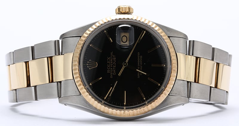 Men's Rolex Datejust 16013 Two Tone Oyster