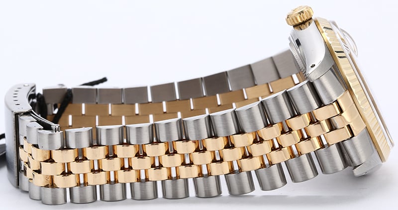 Champagne Rolex Datejust 16013 Two Tone
