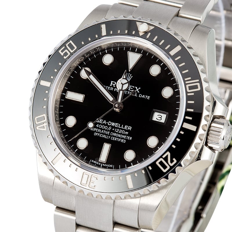 Rolex Sea-Dweller 116600 Black Dial Men's Diving Watch