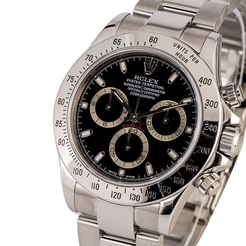 Men's Rolex Daytona 116520 Stainless Steel