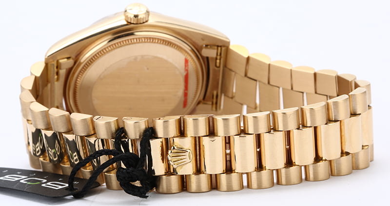 Vintage Rolex President 1803 Champagne Linen Dial