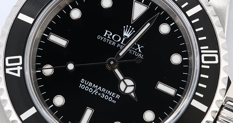 Rolex Submariner 14060 Men's Stainless Steel Watch