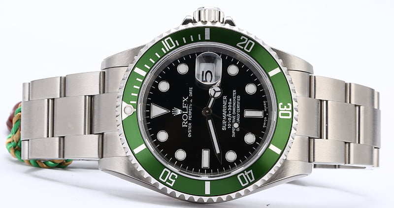 Unworn Rolex Submariner 16610V Flat Four