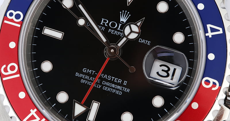 Rolex GMT-Master II Ref 16710 No Holes Case