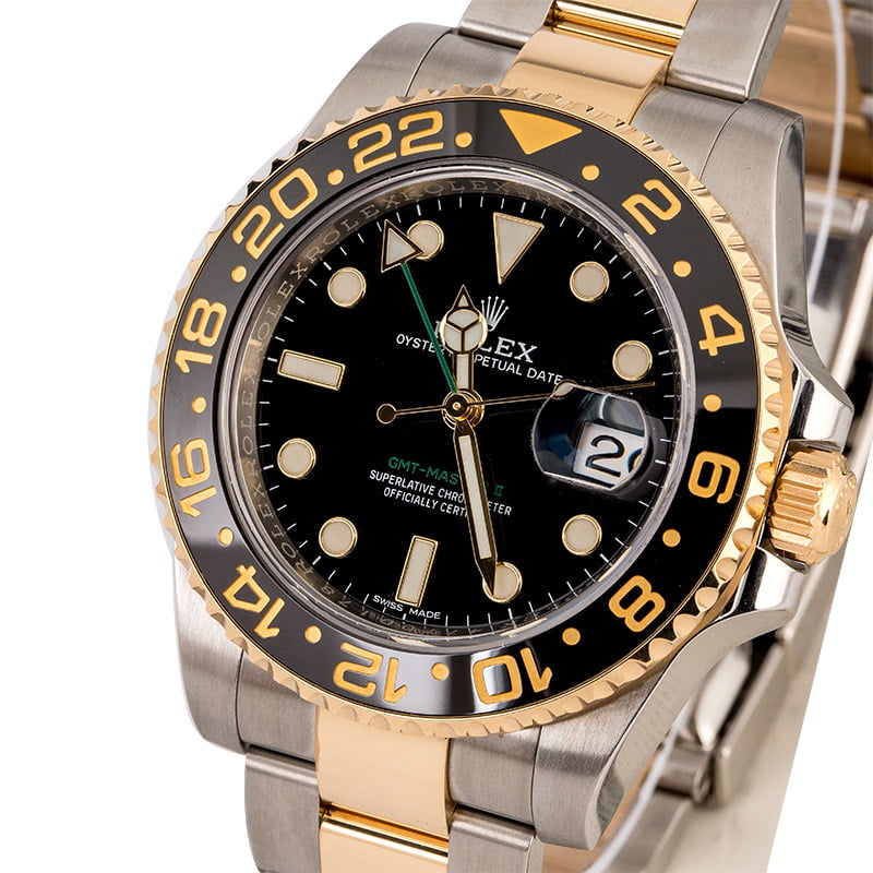 Men's Rolex GMT-Master II Ref 116713 Cerachrom Bezel