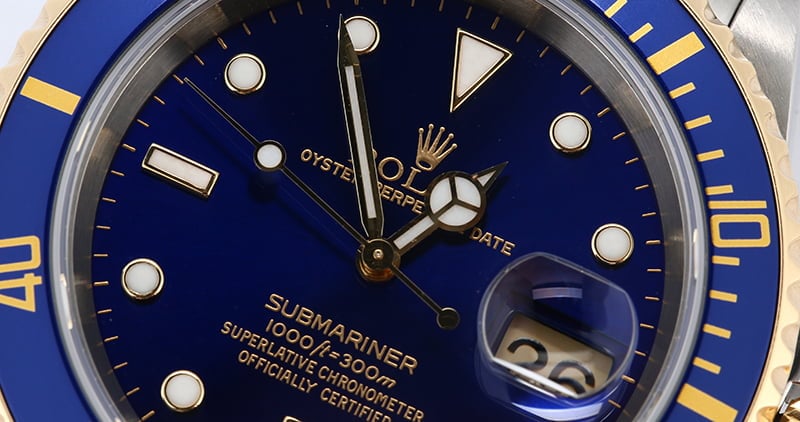 Rolex Submariner 16613 PreOwned Men's Watch