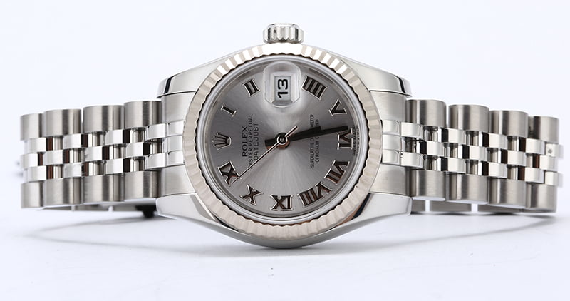 Rolex Lady Datejust 179174 Rhodium Dial