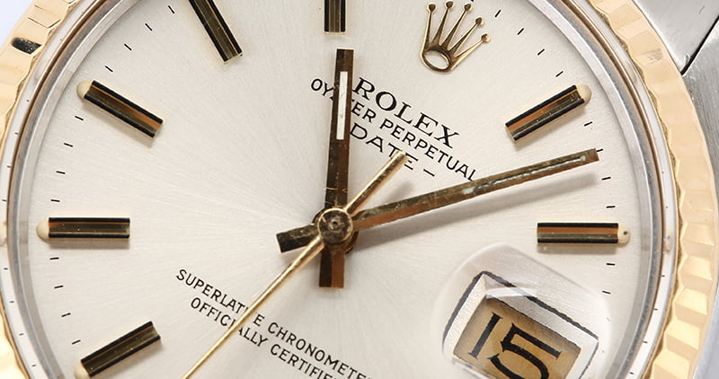 PreOwned Rolex Date 15053 Two Tone Jubilee
