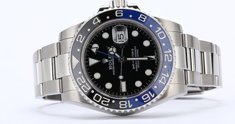 Rolex GMT-Master II Ref 116710 Batman Bezel Insert