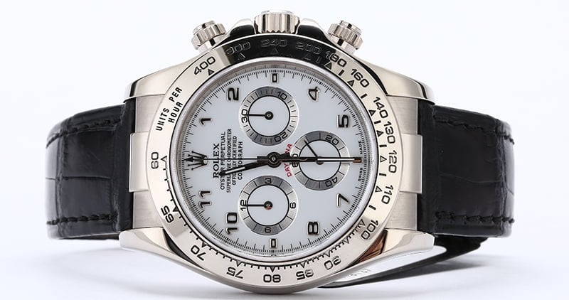 Rolex Daytona 116519 Cosmograph 18K White Gold