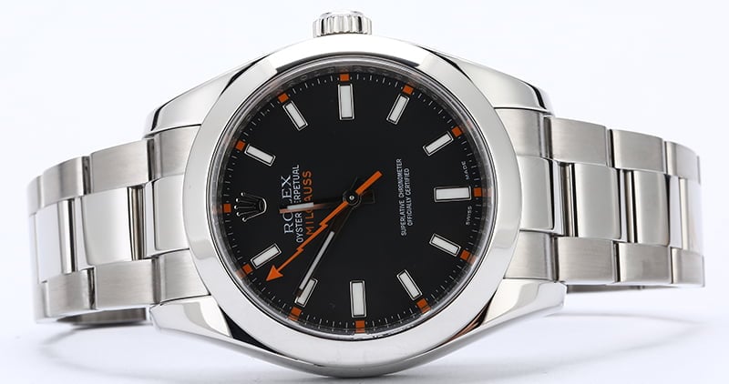 Rolex Milgauss 116400 Steel Oyster Band