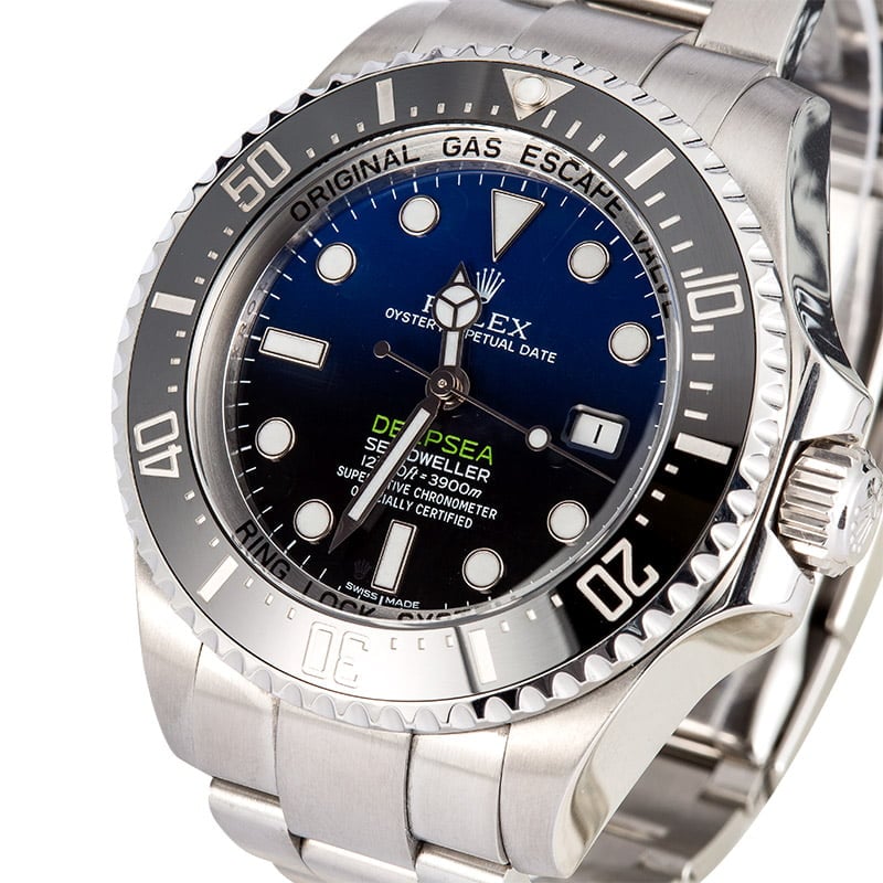 Certified Men's Rolex Sea-Dweller Deepsea 116660 James Cameron