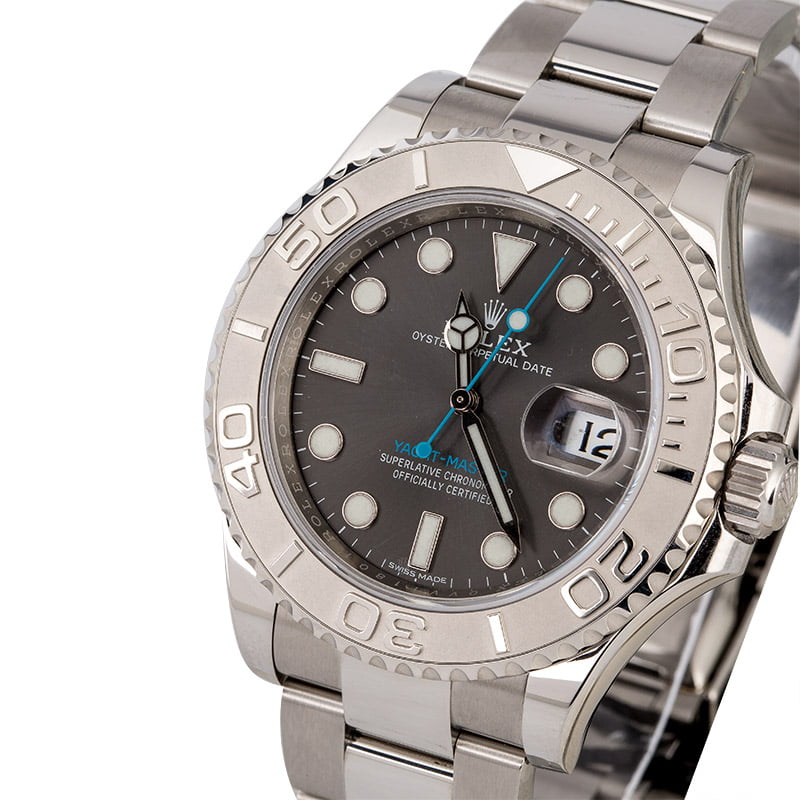 Rolex Yacht-Master 116622 Dark Rhodium Luminescent Dial