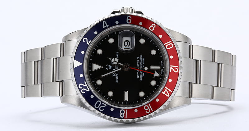 Rolex GMT-Master II 'Pepsi' 16710 No Holes