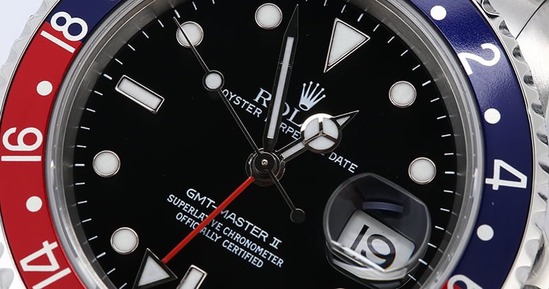 Rolex GMT-Master II 'Pepsi' 16710 No Holes