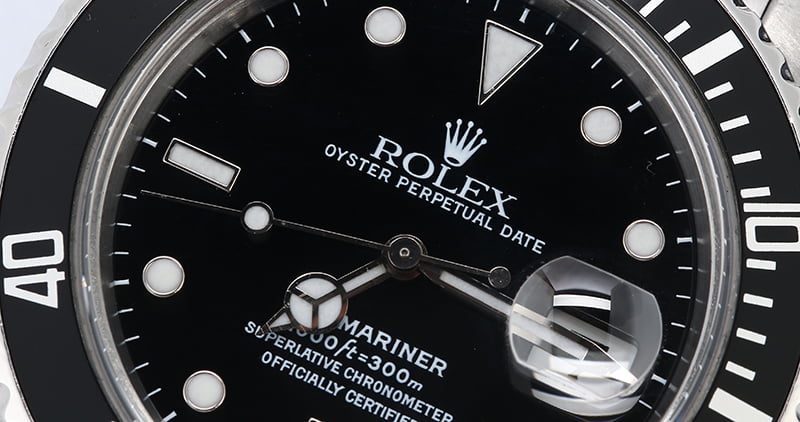 Rolex Submariner 16800 Men's Watch